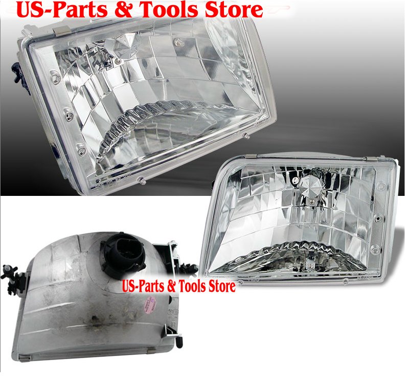93-97 Ford Ranger Klarglas Scheinwerfer